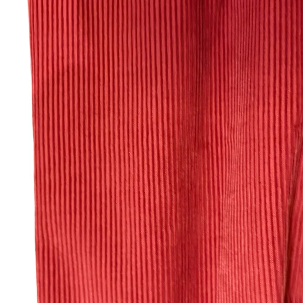 Vintage Laura Ashley Corduroy Skirt Vest Set Brick Red 10 - Picture 7 of 11